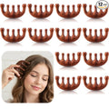 LemonRoad 12 Pack Wooden Scalp Massager Natural Sandalwood Wide Tooth Combs by Unknown