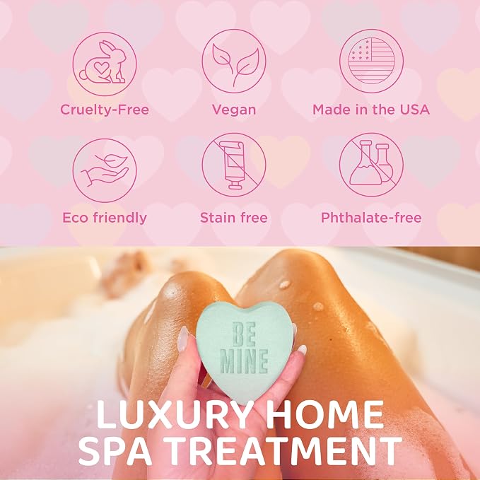 Mother's Day Heart Bath Bombs for Mom - Image 4