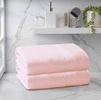 Belizzi Home Premium Cotton Oversized 2 Pack Bath Sheet 35x70-100% Pure Cotton - Image 3