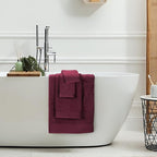 GLAMBURG 100% Cotton Ultra Soft 6 Pack Towel Set, Contains 2 Bath Towels 28x55 - Image 4
