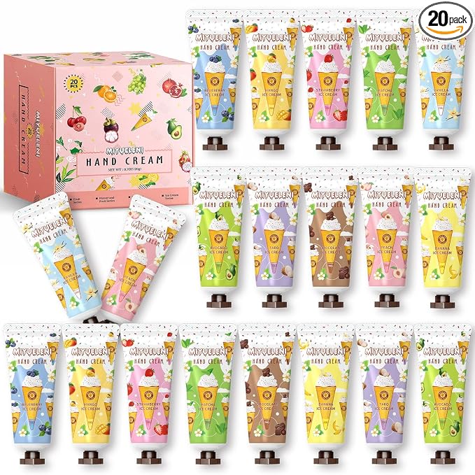 20 Pack Hand Cream Gift Set, Mothers Day Gifts, Moisturizing Hand Lotion by Unknown