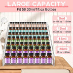 Vowcarol Essential Oil Organizer 7 Tier, Essential Oil Storage Shelf, Essential - Image 4