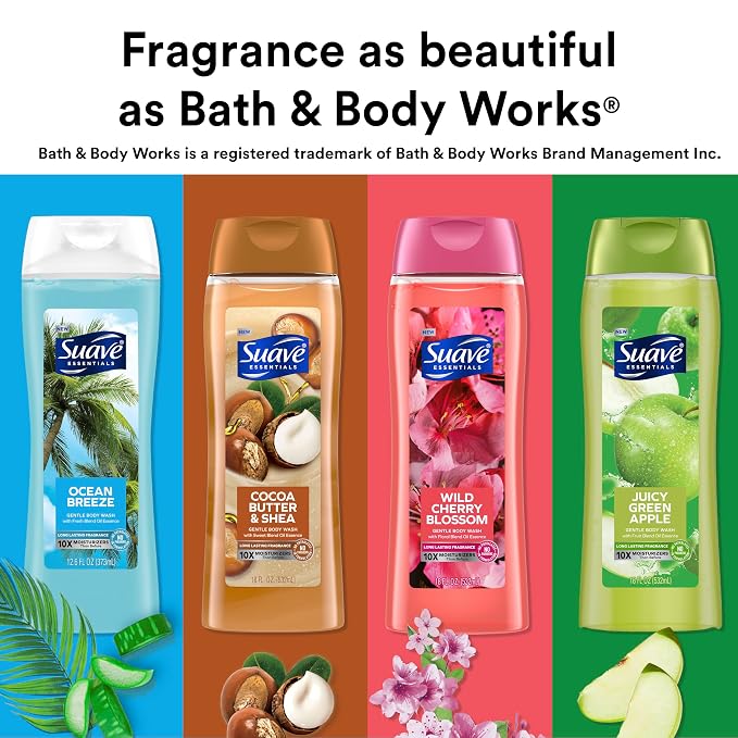 Suave Moisturizing Body Wash, - Image 12