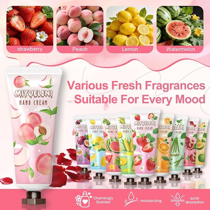 Hand Cream Gift Set 20 Pack, Mothers Day Gifts, Moisturizing Hand Lotion Travel - Image 3