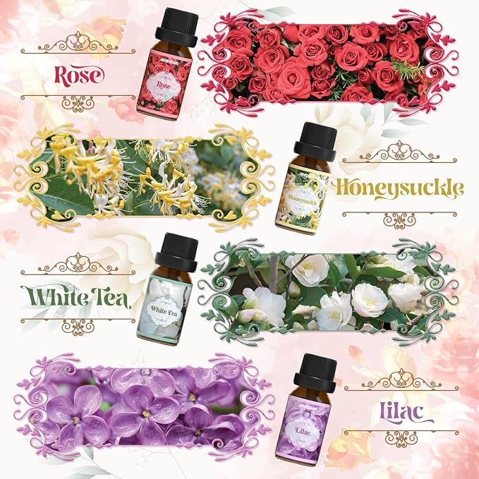 Floral Essential Oils Set, ARVIDSSON Natural Flower Essential Oil - Image 4