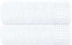 GLAMBURG Cotton 2 Pack Oversized Bath Sheet 35 x 70, Large Bath Sheet, Ultra by GLAMBURG