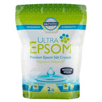 SaltWorks Ultra Epsom Premium Bath Salt, Medium Grain, 2 Pound Bag by SaltWorks