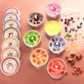 Inspireyes Chakra Candles Set of 7, Meditation Crystal Scented Candles Gift Set by Inspireyes