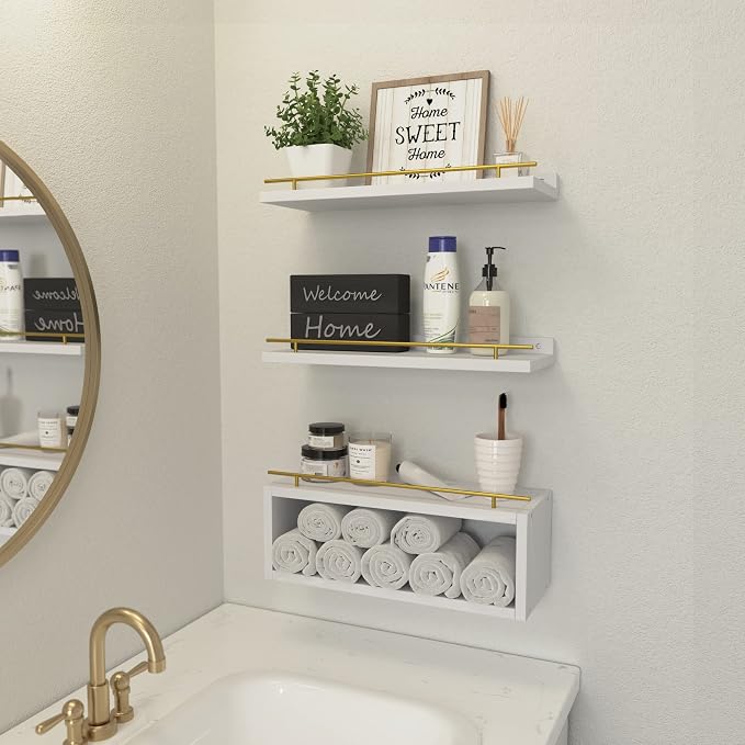 WOPITUES Floating Shelves for Wall - Image 2