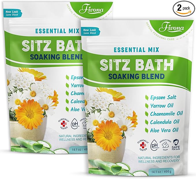Fivona All Natural Sitz Bath Soaking Blend by Fivona