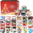 WPONSZU 36 Pack Christmas Scented Candles, Candvent Calendar 2025, Gift Set - Image 2