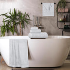 Ultra Soft 6 Pack Cotton Towel Set, Contains 2 Bath Towels 28x55 inch, 2 Hand - Image 5