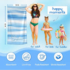 JML Custom Beach Towel with Name, Personalized Microfiber Beach Towel with Name - Image 3