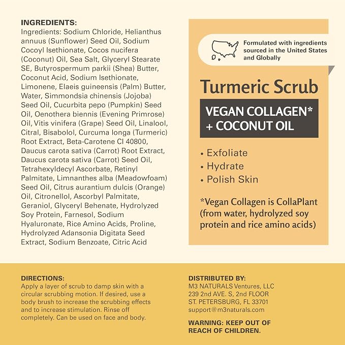 Exfoliating Turmeric Scrub and Skin Exfoliator - Image 10