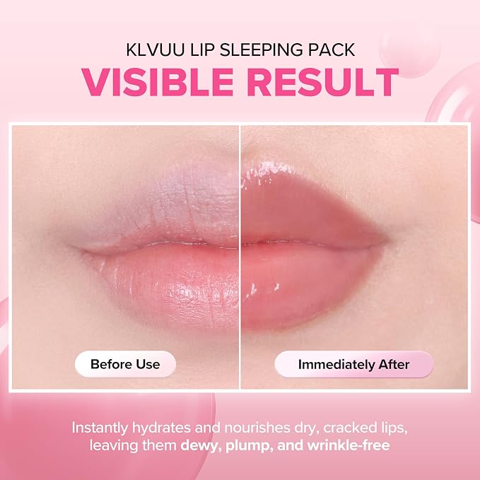 Klavuu Lip Mask Sleeping Pack – Overnight Deep Hydrating Korean Lip Balm - Image 5