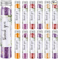 12 Pcs Aromatherapy Bath Salts Test Tube Bath Salts by Dimsile