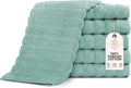 Classic Turkish Towels CTT Luxurious 100% Turkish Cotton Washcloths 6 Pack by ClassicTurkishTowels