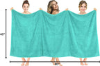 American Soft Linen 100% Cotton 600 GSM Turkish 40x80 Oversized Bath Towel Sheet - Image 8