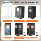 Garvee Sauna Box, Portable Sauna - Image 7