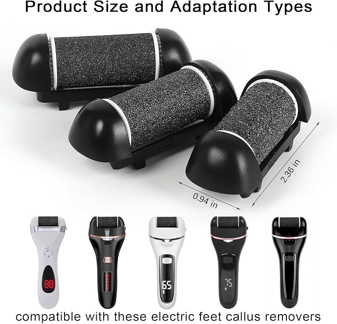 6pcs Replacement Roller Refill Heads - Image 2