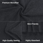 Orighty Black Salon Towel, Spa and Home Hair Care - Image 3