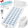 Bubble Bath Mat with Warm Air by Unknown