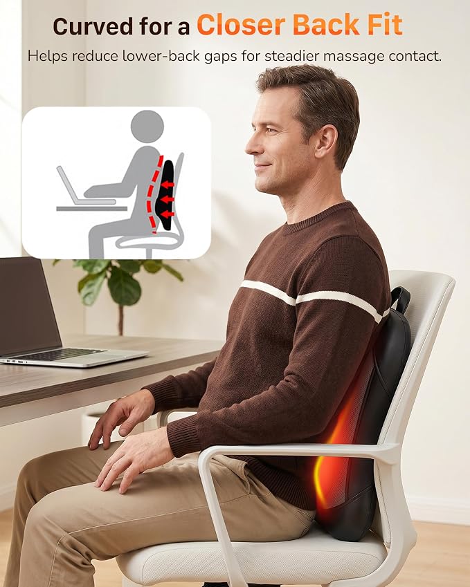 Back Massager for Pain Relief Deep Tissue : Rolling Up and Down, Not Just 4 - Image 7