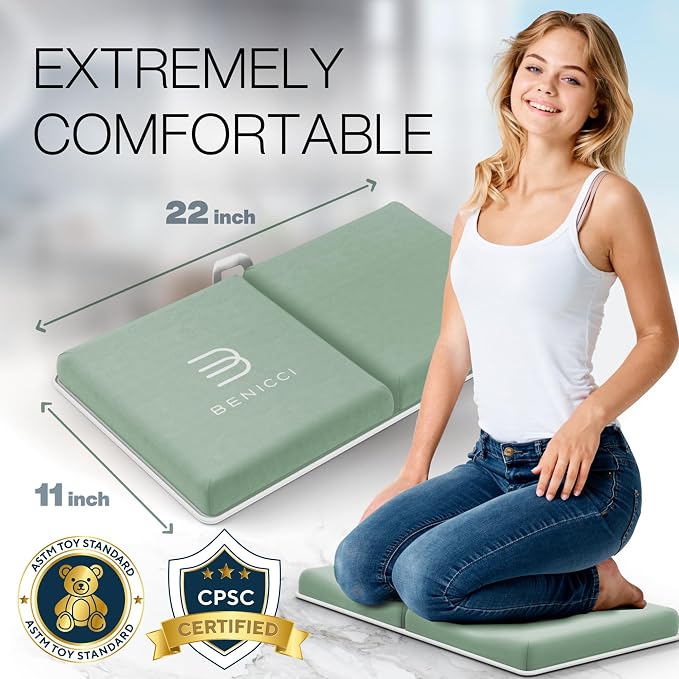 Comfortable Bath Kneeler and Elbow Kneeling Rest Pad - Image 2