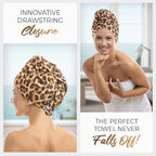 Microfiber Hair Towel Wrap - Image 3