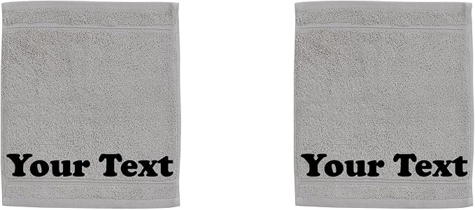 Personalize Your Towels with Custom Embroidery: Names, and Initials. Perfect by Ephesos
