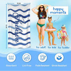 JML Custom Beach Towel with Name, Personalized Microfiber Beach Towel with Name - Image 3