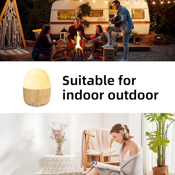 SEEDSEEL 150ML Rechargeable Battery Essential Oil Diffuser, Portable Cordless - Image 5