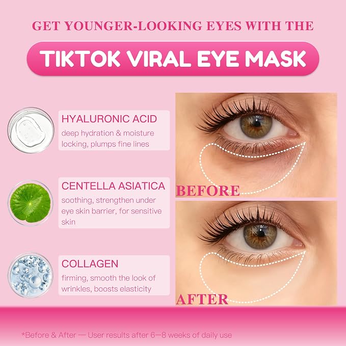 Under Eye Patches with Centella Collagen - Image 3
