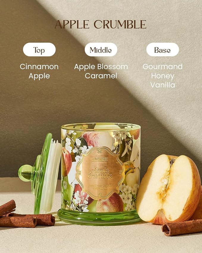 M&SENSE Apple Crumble Soy Candles - Image 2