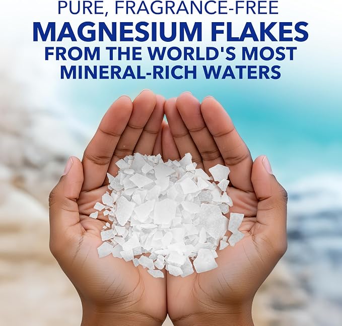 Ancient Oasis by Dr Teal's Magnesium Flakes, Fragrance Free, 2 lbs - Image 4