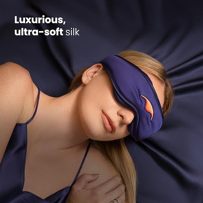 Manta Silk Sleep Mask – Premium 22 Momme Silk Eye Mask, Designed - Image 2