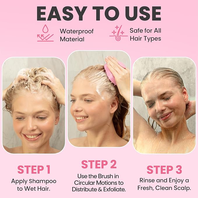 RELAXXO Scalp Massager Hair Growth – Exfoliator & Hair Scrubber - Image 5