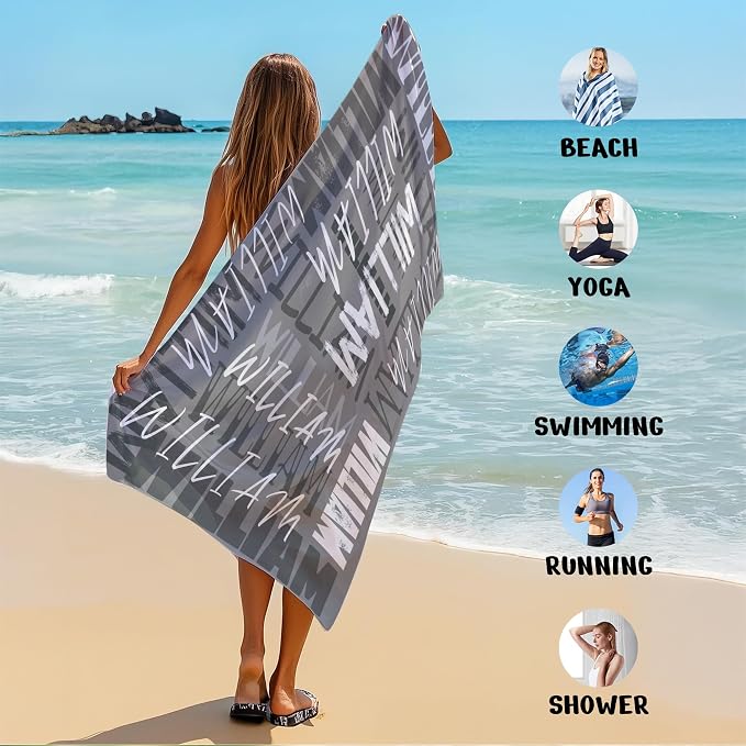 JML Personalized Beach Towel - Image 6