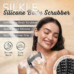 SILKLE Silicone Body Scrubber – Gentle Exfoliating Shower Scrubber - Image 2