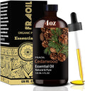 Cedarwood Essential Oil, Cedarwood Oil 4 Fl Oz 120ML by FRAOILESSENTIALOIL