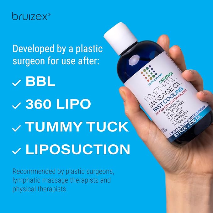 Bruizex Lymphatic Drainage Massage Oil - Image 4