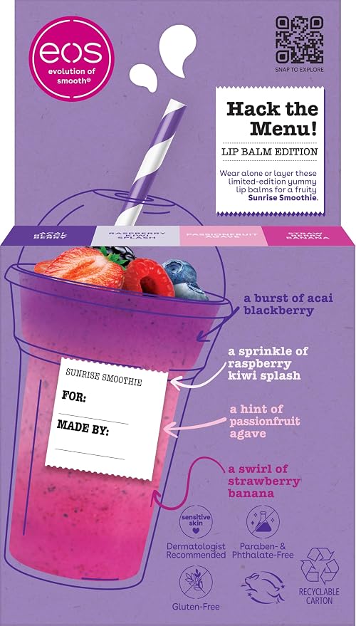 eos Flavor Lab Secret Menu Lip Balm Gift Set - Image 8