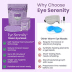 Eye Serenity Steam Eye Mask, Heated Eye Mask, Self Heating Warm Compress - Image 6