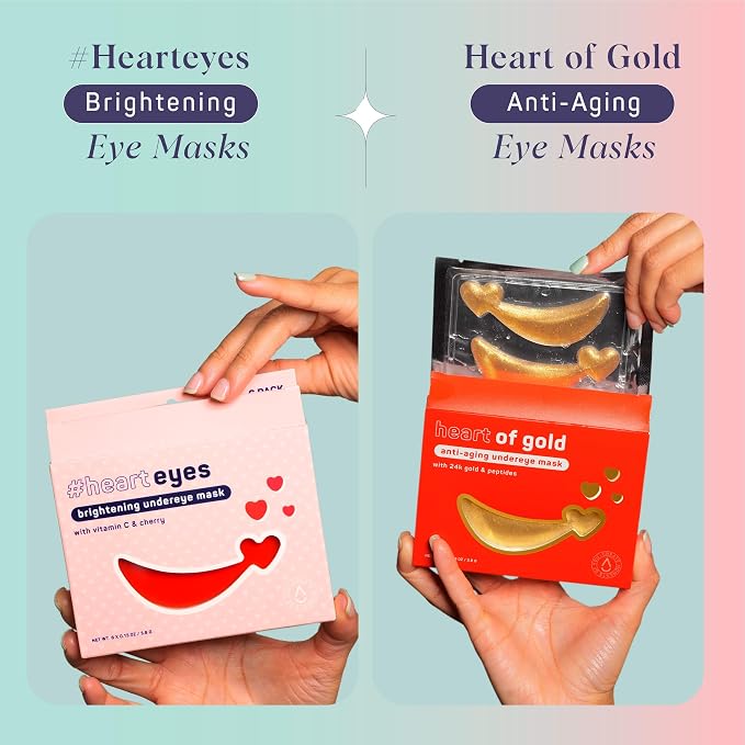 SpaLife Heart-Shaped Hydrogel Undereye Mask | Anti-Aging & Hydrating Hydrogel - Image 3