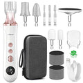 Litbear Electric Nail Drill File Set, 15 Speed Professional Nail Grinder by LitBear