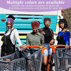 CIATBYYJ 4Pcs Mesh Hair Wraps, Thicker Soft Head Wraps - Image 6