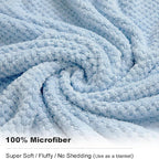 8-Piece Bath Towel Set, 2 Extra Large Bath Towel Sheets, 2 Hand Towels and 4 - Image 2