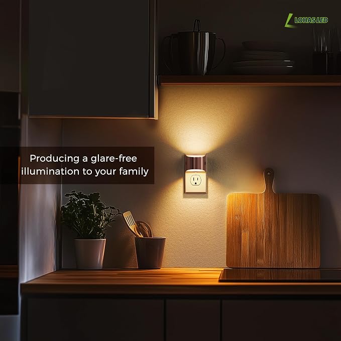 L LOHAS LED Night Lights Plug into Wall, Dimmable Night Light - Image 6