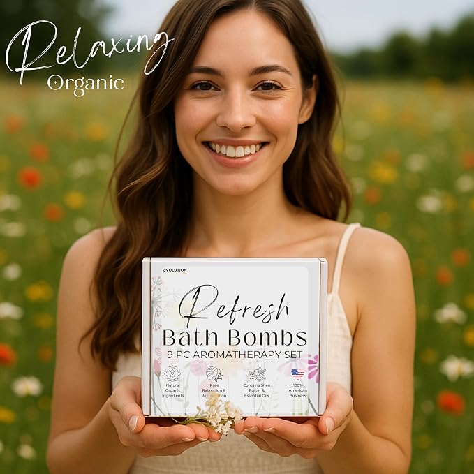 EvolutionUSA 9 Refresh Bath Bombs - Image 2