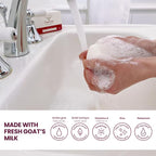 Caprina Fresh Goat Milk Soap Bar, 3.17 oz Each, Moisturizing & Gentle Cleansing - Image 2